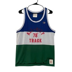 Vintage Champion Athletic Mesh Tank Top